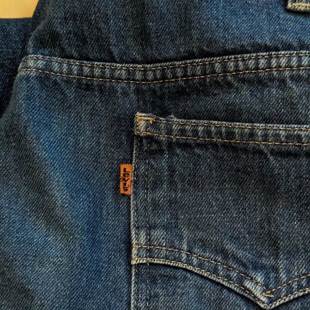 Vintage Levis Orange Tab Jeans With A Skosh More Comfort 38x27